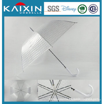 ISO 9001 Auto Open Plastic Straight Umbrella